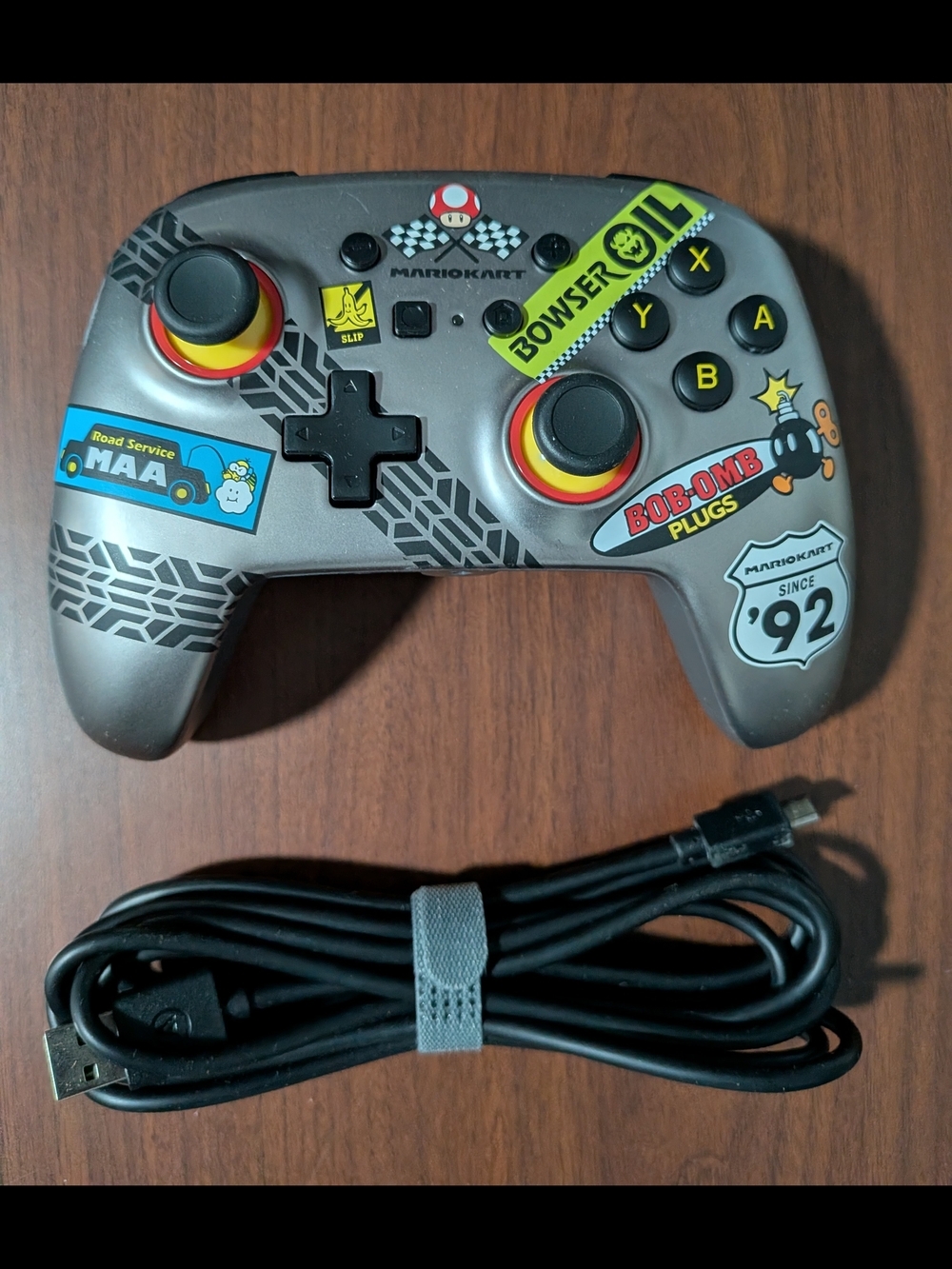 Never Used Mario Kart Wired Controller For Nintendo Switch